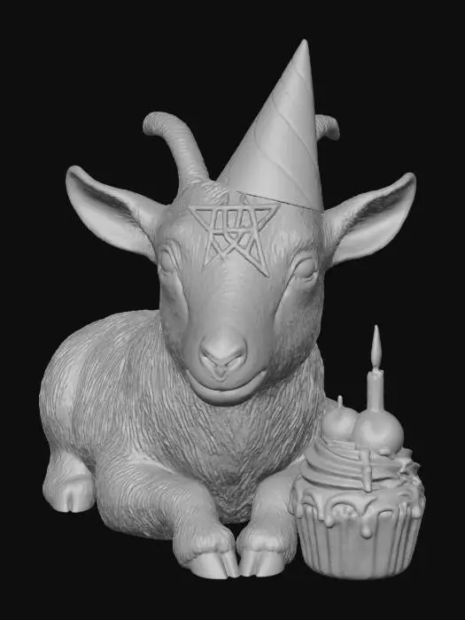 3D model for Birthday of the Goat