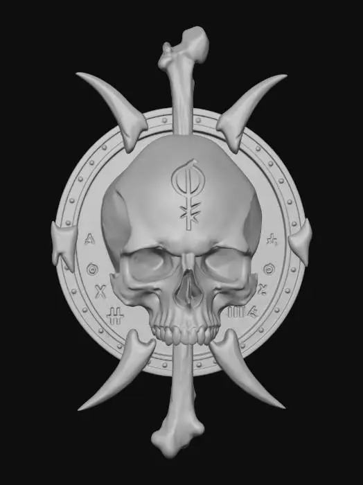 3D model for Bone demon Sigil