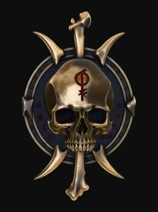 3D model for Bone demon Sigil