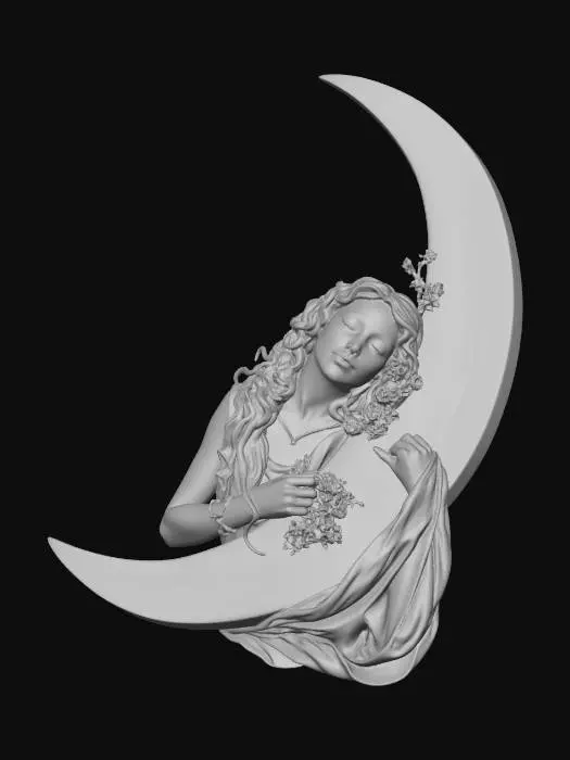 3D model for Moonlit Reverie