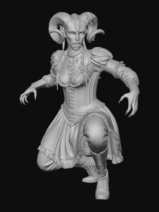 3D model for Bode Girl