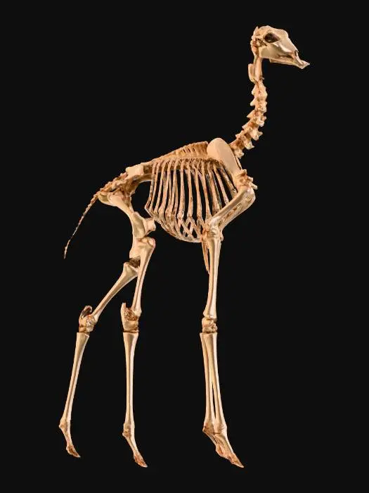 3D model for Giraffe Skeleton