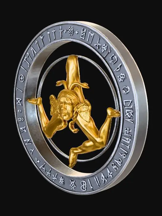 3D model for Triskelion