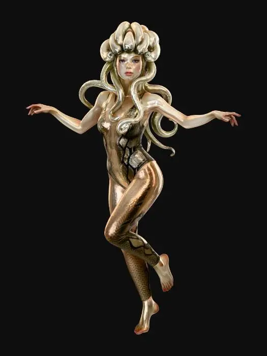 3D model for Medusa's Dance