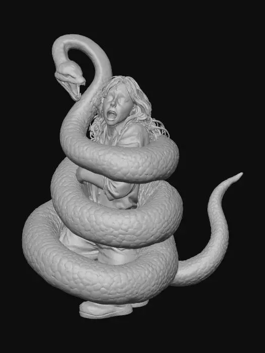 3D model for Serpent fear