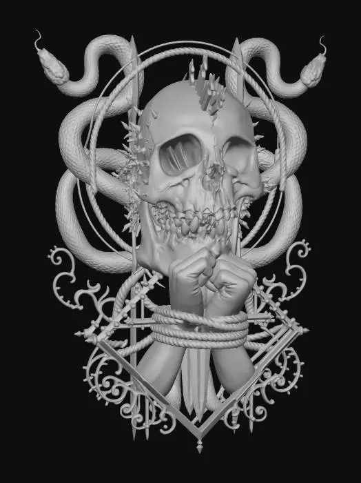 3D model for Struggle