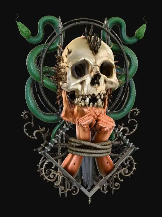 3D model for Struggle