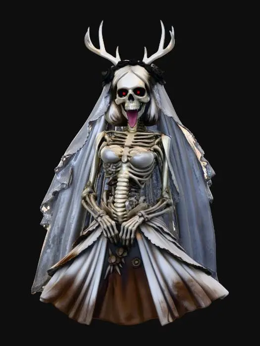 3D model for bone bride