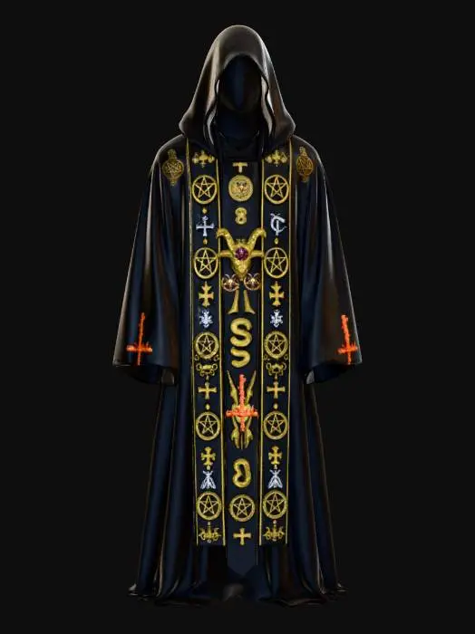 3D model for Dark Costume