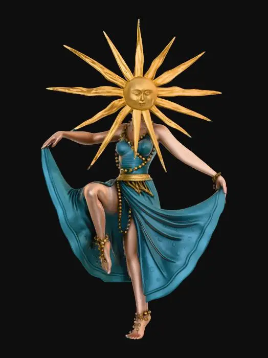 3D model for Sun Dancer