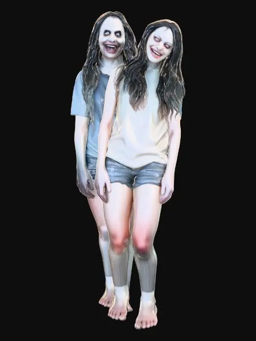 3D model for Eerie Twins