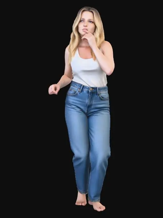 3D model for The thinker