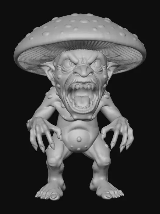 3D model for Mushroom Goblin