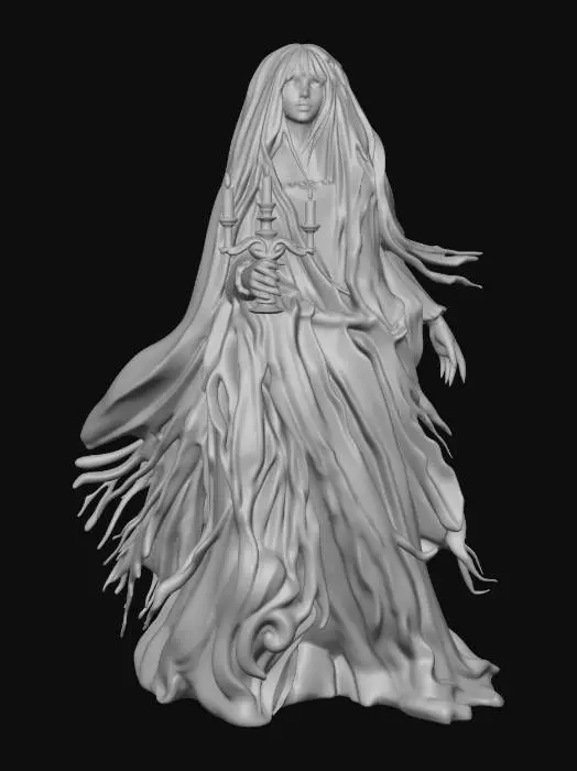 3D model for Ethereal Candlebearer