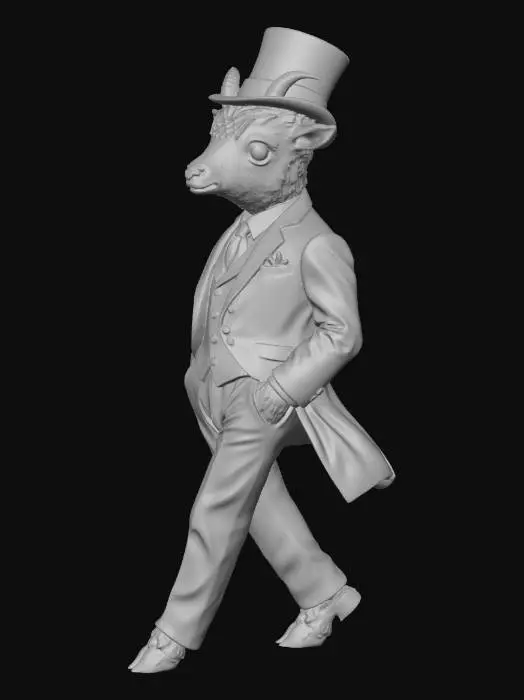 3D model for The Pentagram Gentleman