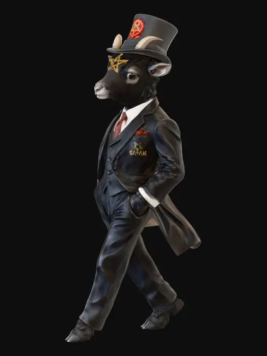 3D model for The Pentagram Gentleman