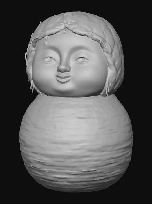 3D model for Chinese Curse Doll, #Halloween2025#