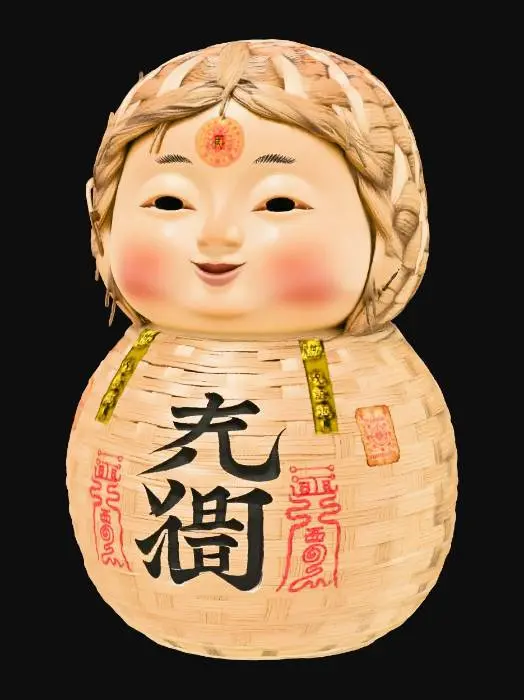 3D model for Chinese Curse Doll, #Halloween2025#