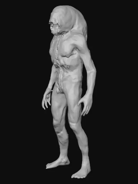 3D model for Abyssal Creature, #Halloween2025#