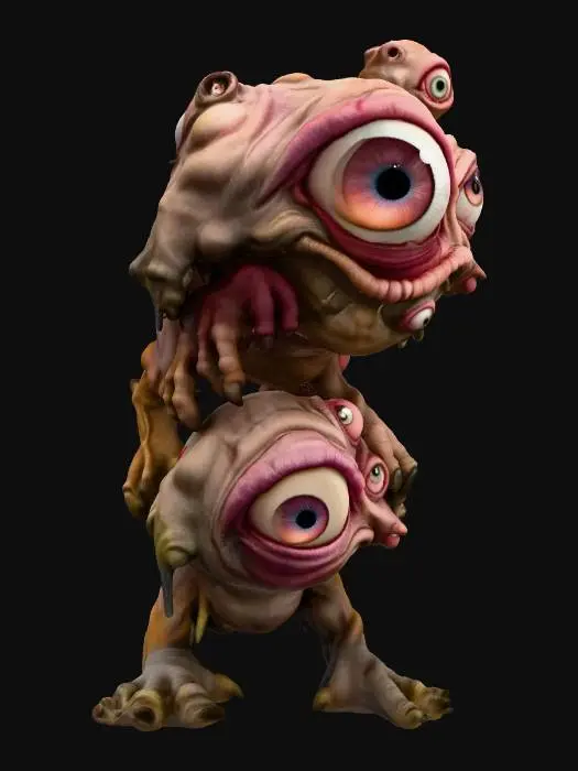 3D model for Eye Creatures