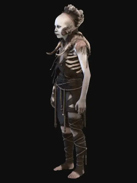 3D model for vodoo priest