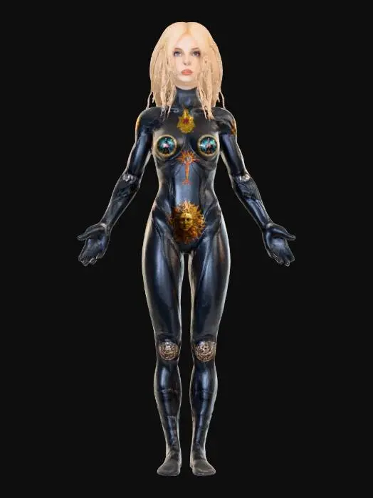 3D model for sad biomecha