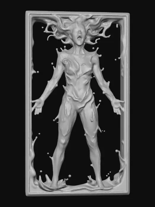3D model for Scream Through the Screen
