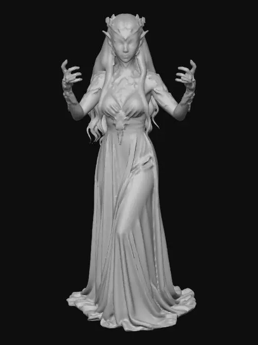 3D model for Lil Witch