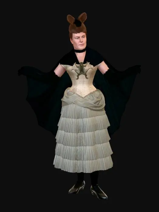 3D model for bat girl
