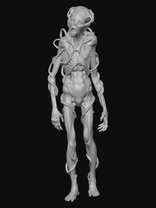 3D model for sad mecha