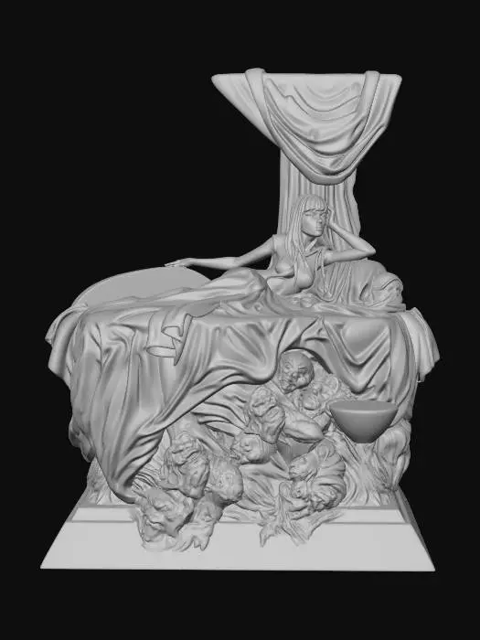 3D model for vampirella