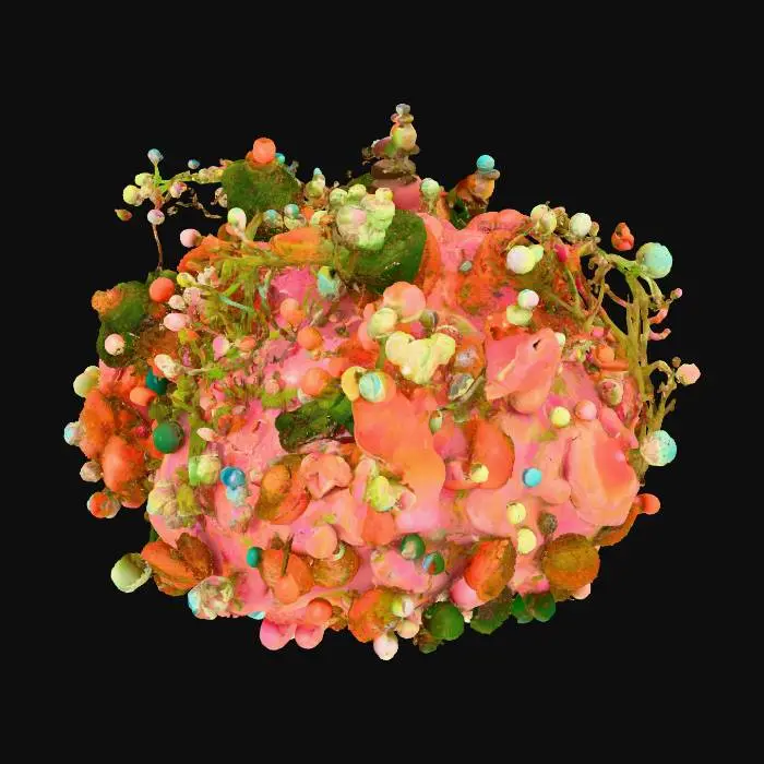 3D model for Vibrant Microcosm