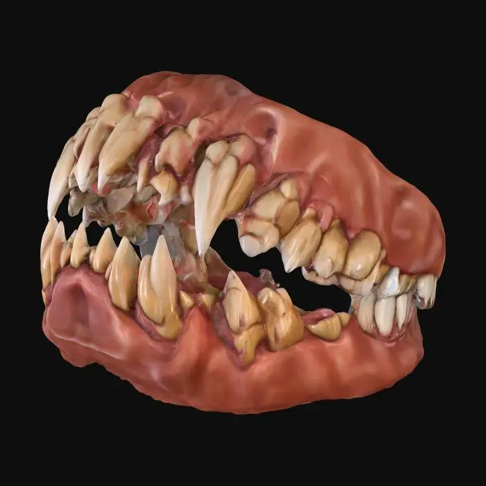 3D model for teeth gr