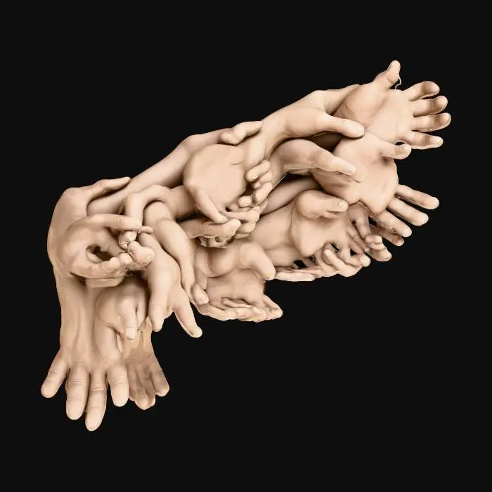 3D model for hands, #Halloween2025#