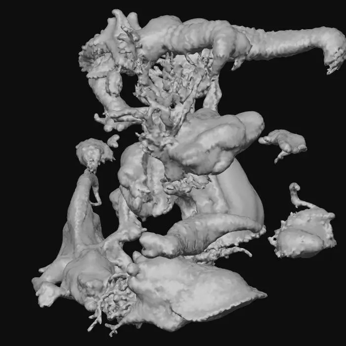3D model for Monstrous Assemblage, #Halloween2025#