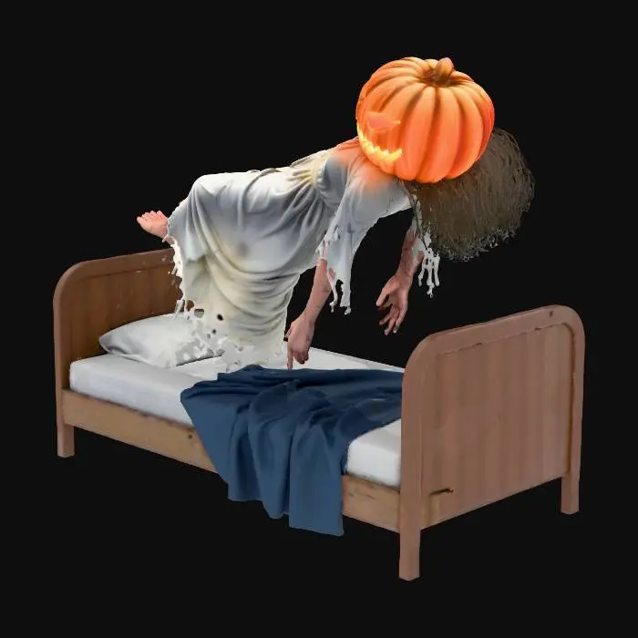 3D model for Halloween Exorcism, #Halloween2025#