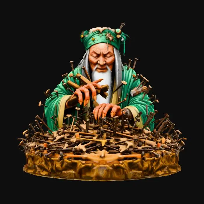 3D model for The Curse, #Halloween2025#,  Sage