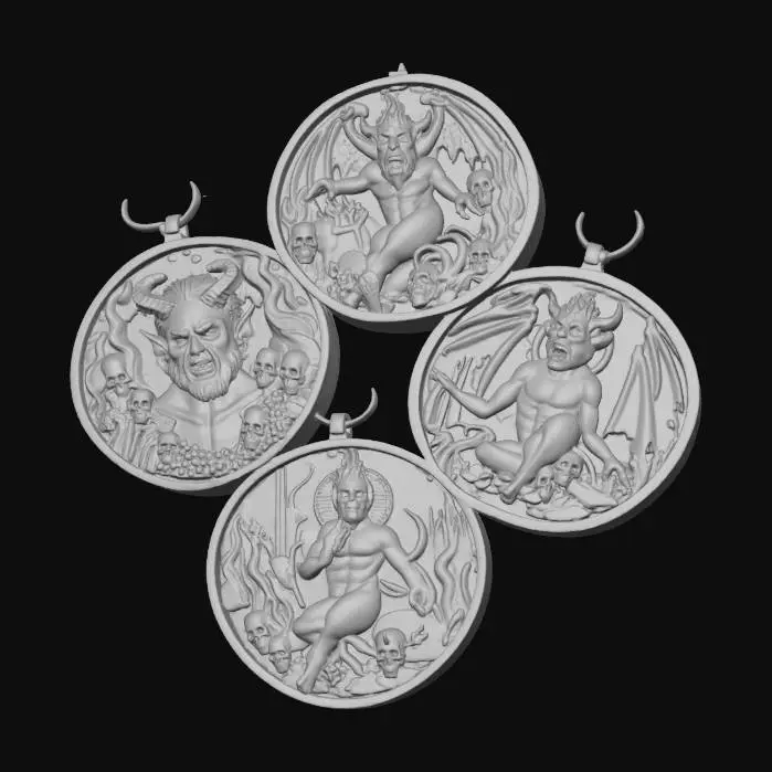 3D model for Infernal Medallions