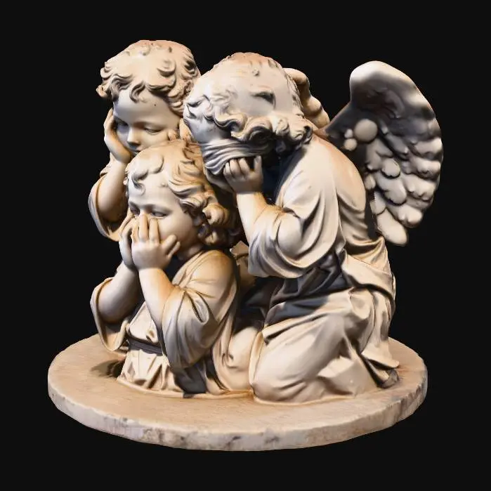 3D model for Angelic Silence