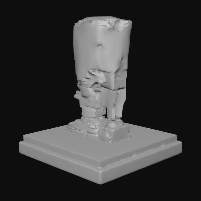 3D model for Eroded Gateway