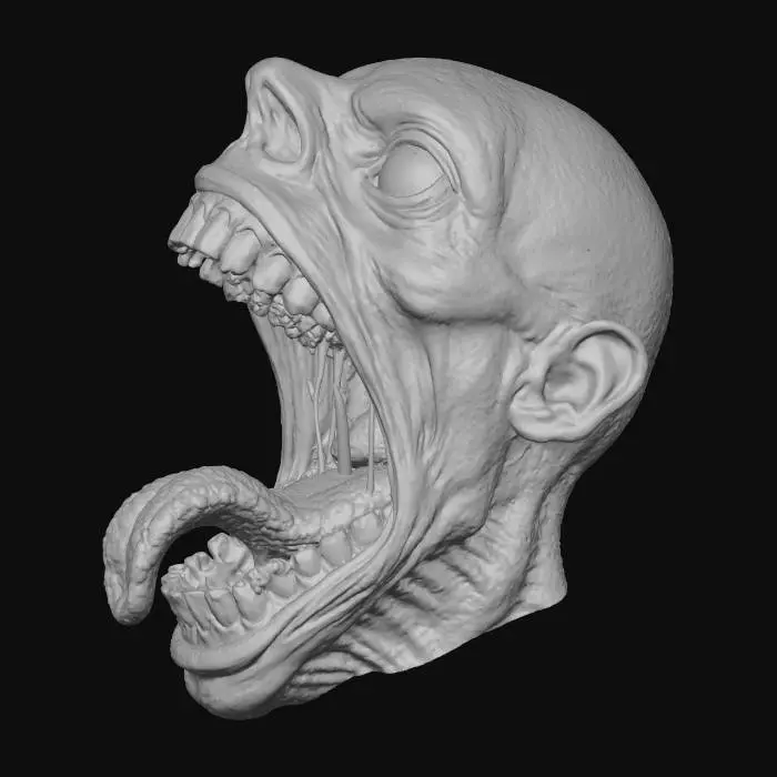 3D model for Grotesque Scream