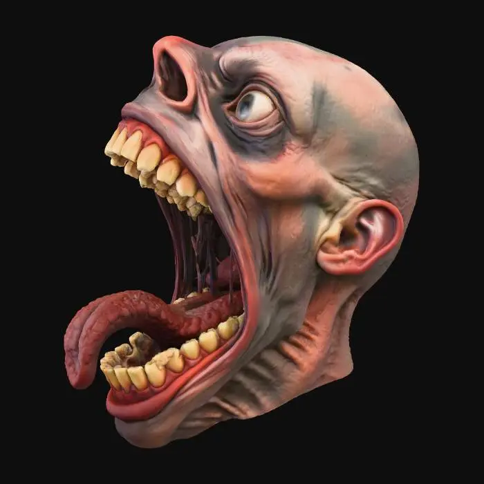 3D model for Grotesque Scream