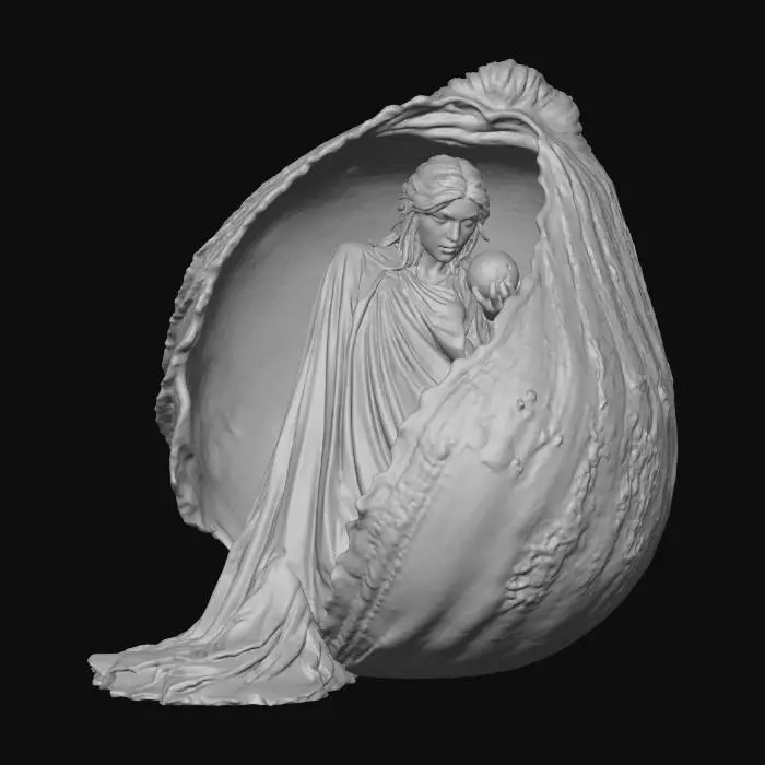 3D model for Pearl Maiden