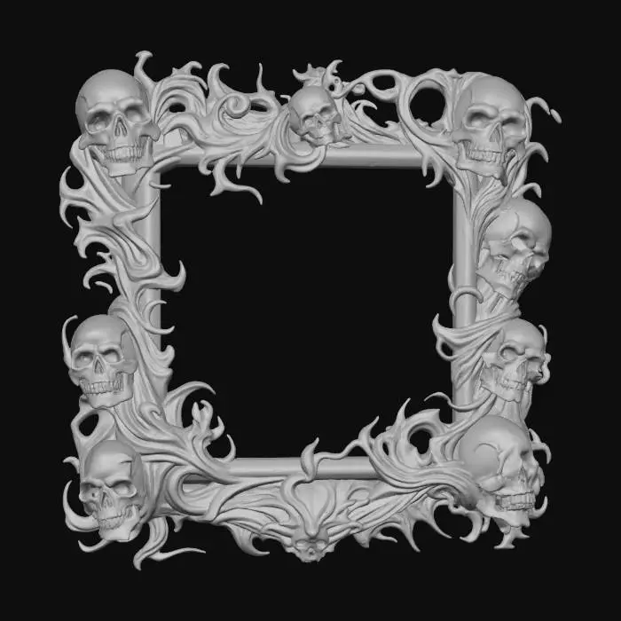 3D model for Macabre Frame