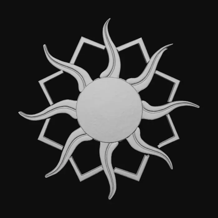 3D model for Radiant Medallion