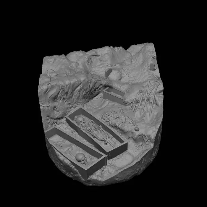 3D model for Dig Site of the Dead