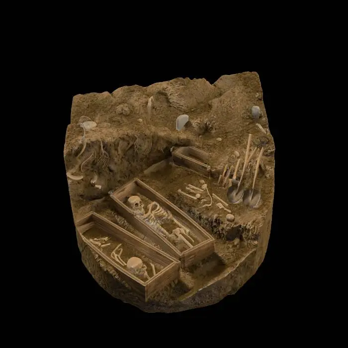 3D model for Dig Site of the Dead