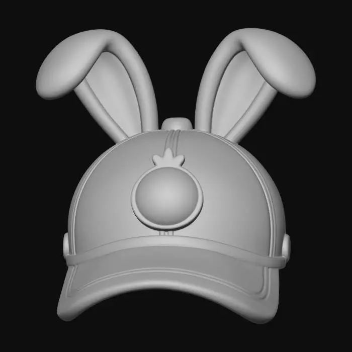 3D model for cap bunny