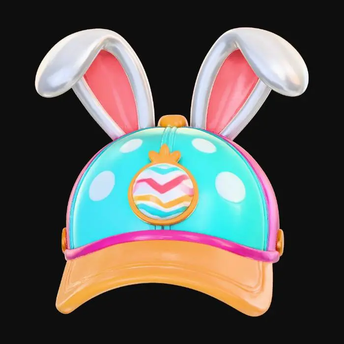 3D model for cap bunny