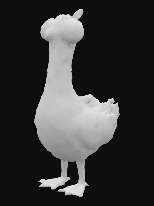 3D model for Colorful Pigeon